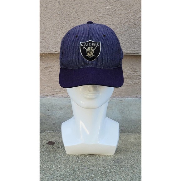 Vtg Los Angeles Oakland Las Vegas Raiders Hat Sam's Cap - Picture 2 of 9